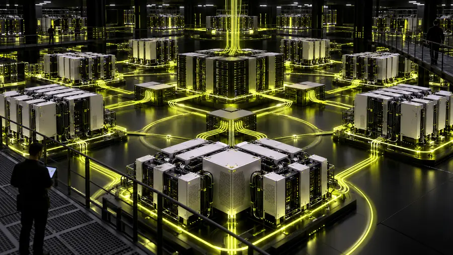 Illustrative hosted AI service concept